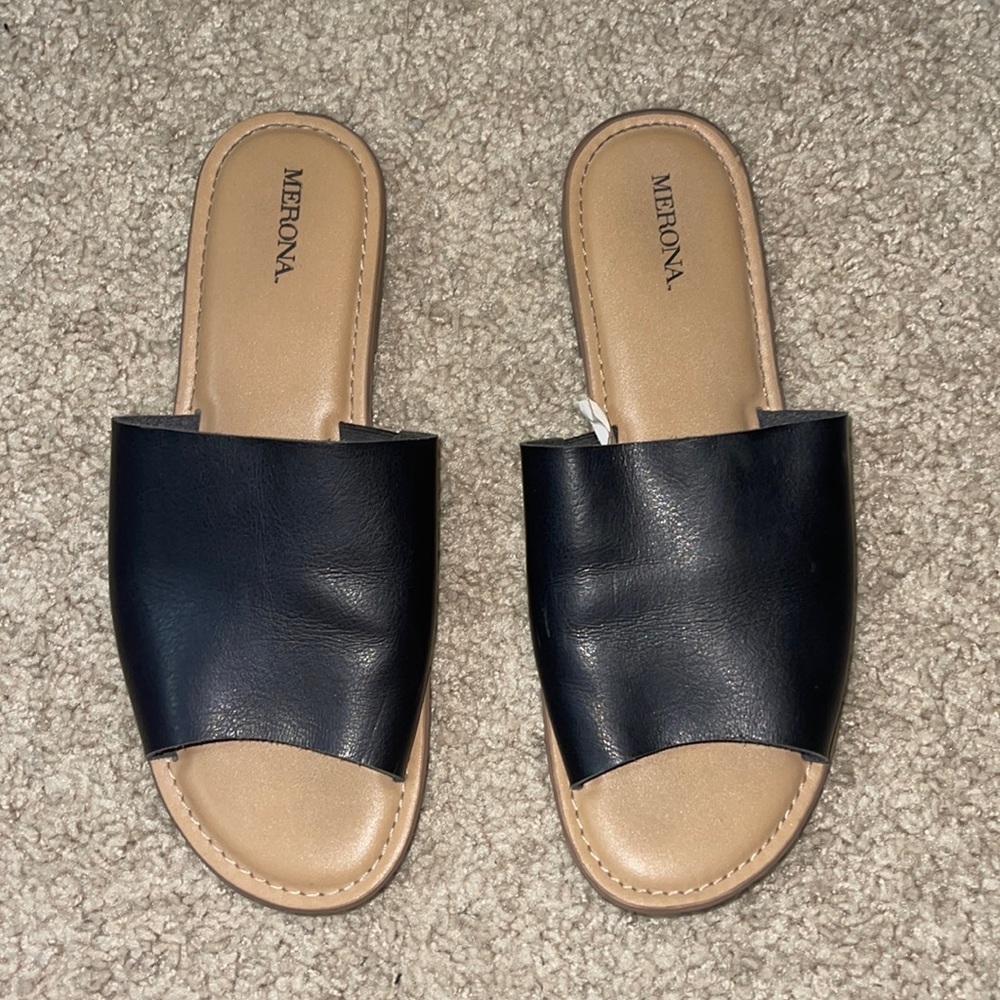 Merona Black Sandal